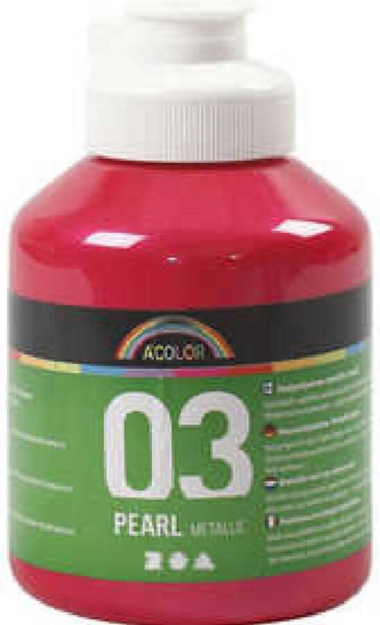 Acrylverf Roze Metallic A-color 500ml