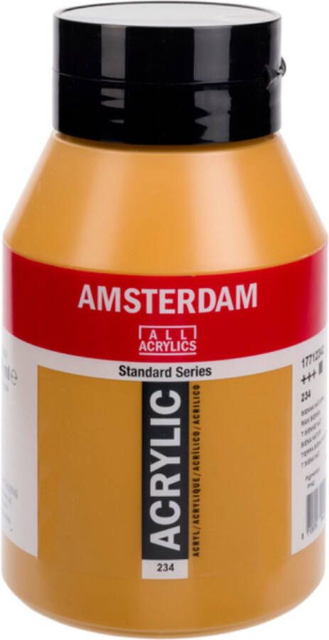 Acrylverf Sienna Naturel 234 Amsterdam 1000ml