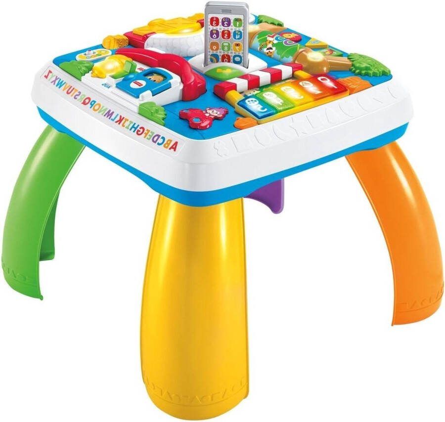 Activiteitentafel Speeltafel educatief speelgoed met lichten zinnen liedjes meegroeiende speelniveaus babyspeelgoed vanaf 6 maanden Duitstalig Activiteitentafel