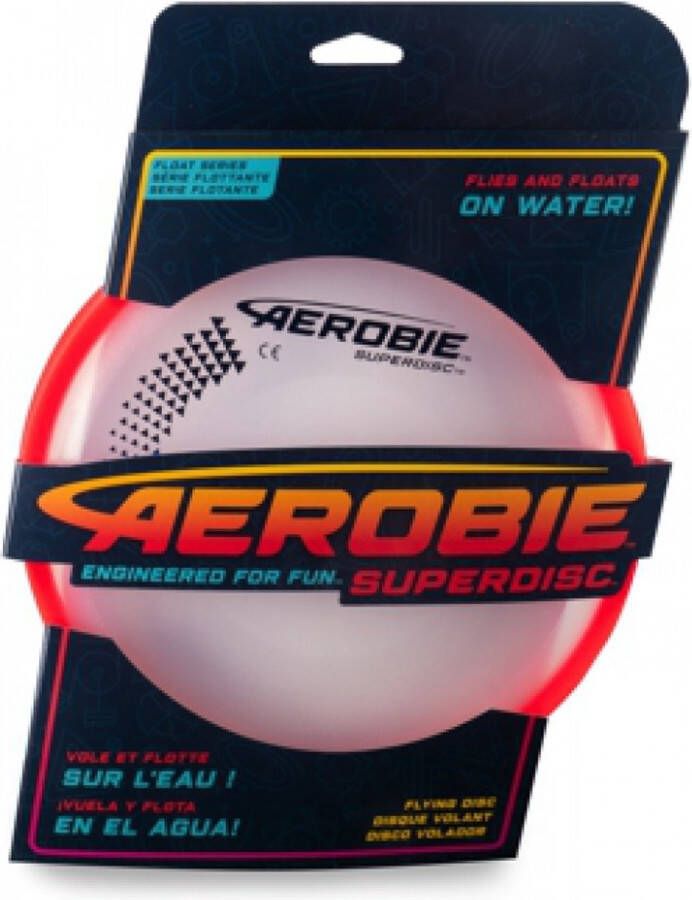 Aerobie Superdisc frisbee 25cm (1 stuk) assorti