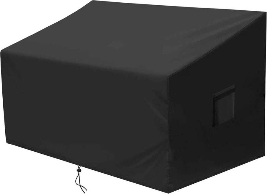 Afdekhoes voor palletbank 420D Oxford-stof waterdicht beschermhoes tuinmeubelen 130 x 85 x 80 cm