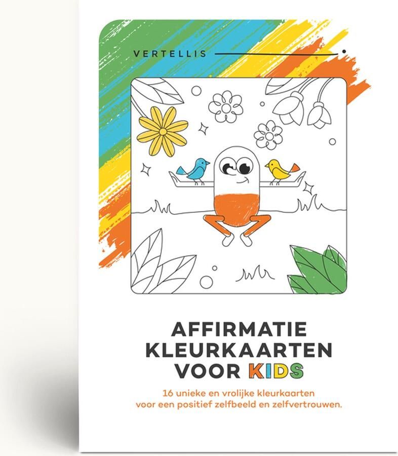 Affirmatie kleurplaten voor kids 16 unieke en vrolijke kleurplaten met positieve uitspraken stimuleert creativiteit positief denken en zelfvertrouwen losse kleurplaten van stevig papier educatief en speels