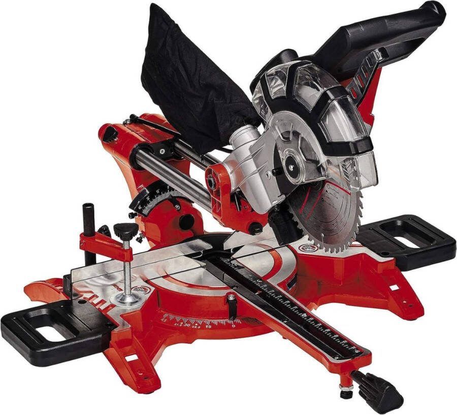 Afkortzaag met Trekfunctie 210 mm Diameter HSS Snelstaal 100% Garantie 1800 Watt