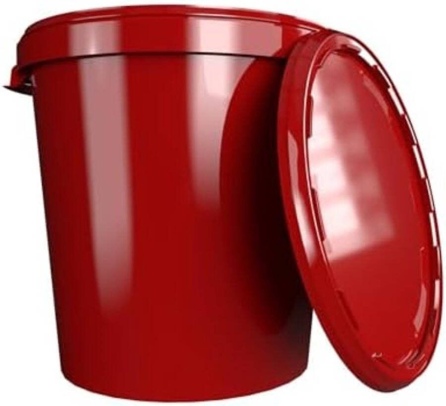 Afsluitbare Emmer Rood