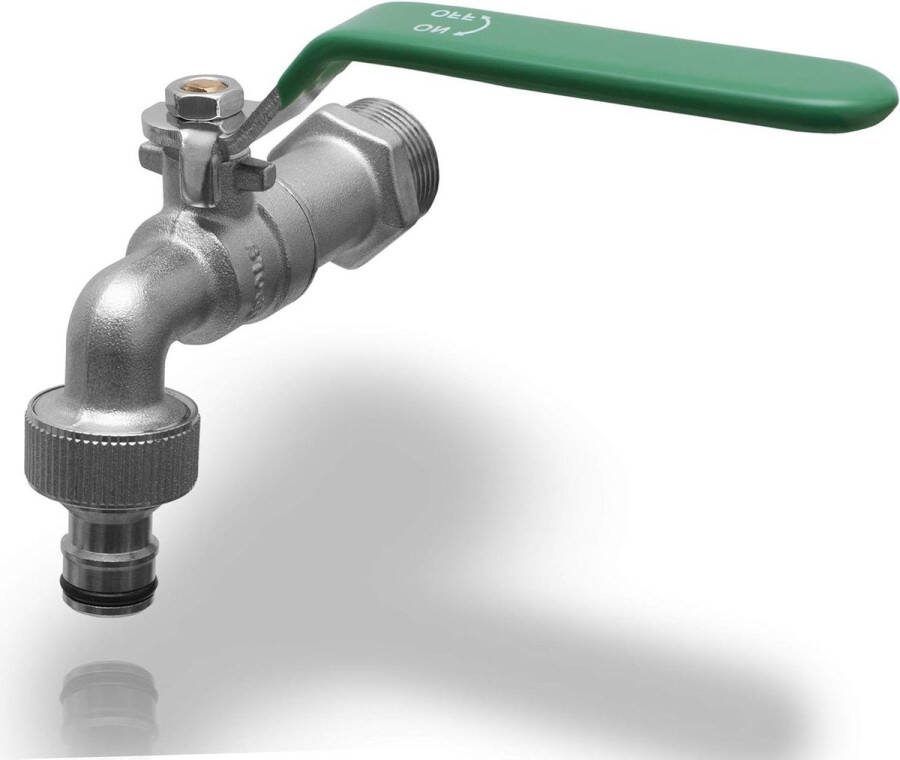 Aftapkraan vorstbestendig Optimaal voor tuin en huishouden 3 4 inch Ubora premium Buitenkraan