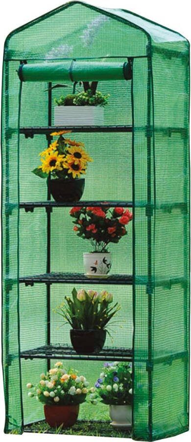 Alkon broeikas tomatenkas kleine plantenkas kasfolie accessoires broeibak foliekas plankvakken met etages voor tomaten ritssluiting uv 200cm