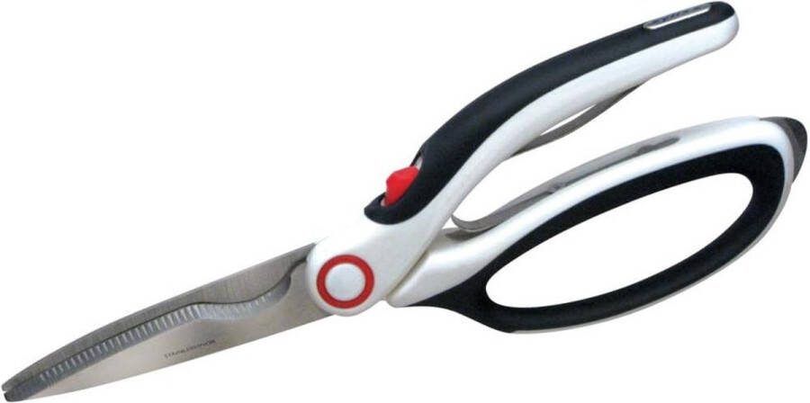 All Purpose universele schaar keukenschaar voor alle doeleinden vaatwasmachinebestendigZyliss All Purpose Shears Black and White