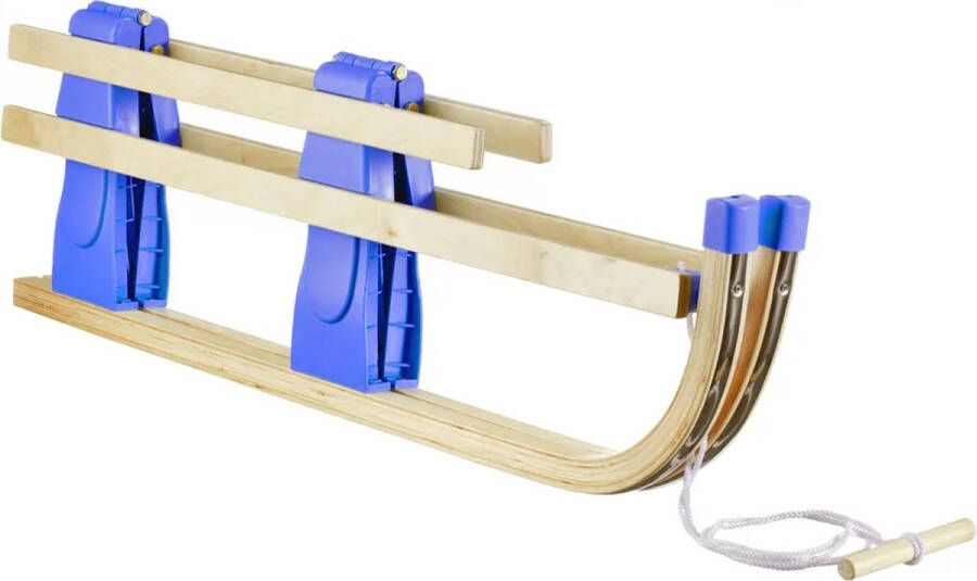 Alpenflitzer houten slee 110cm Davos rodel opvouwbare slee opvouwbare slee