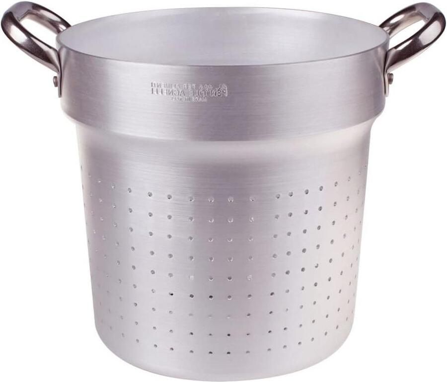 Aluminium 3 mm cilindrisch vergiet Professioneel vergiet met 2 handgrepen Diameter 24 cm