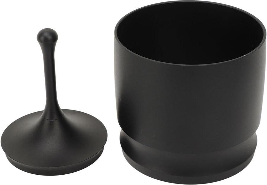 Aluminium Doseerringen Pers 58 Mm Koffiezetbenodigdheden Zwart 58mm