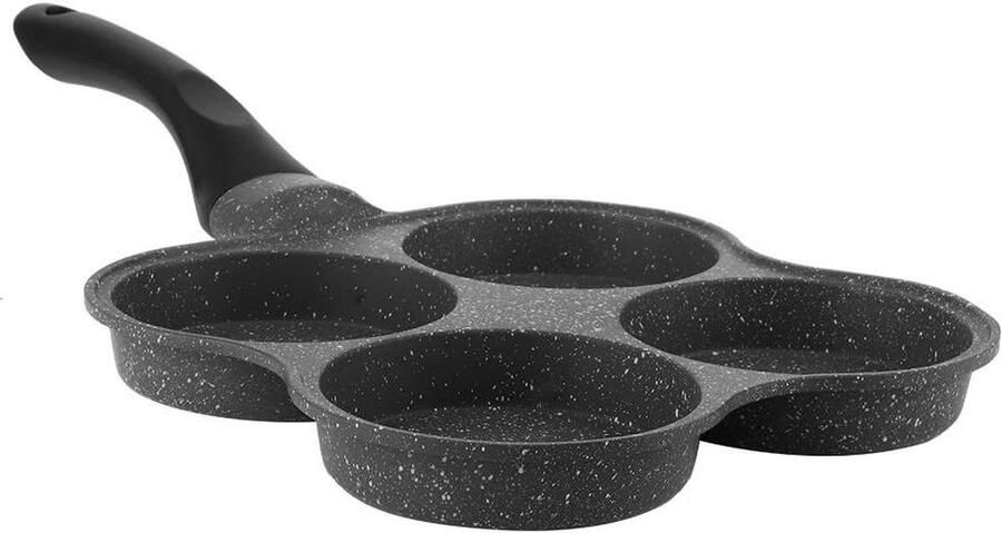 Aluminium Non-Stick Pannenkoekenpan voor Thuis Anti-verbranding Eieren Pot Omelet Pan Gebakken Eieren Keukengerei