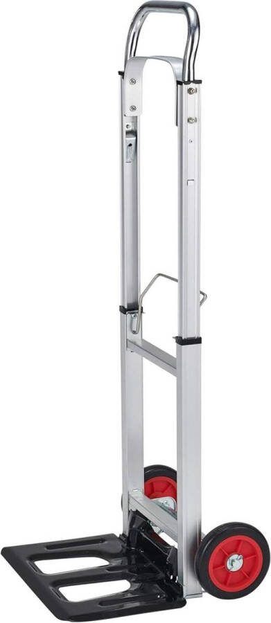 Aluminium steekwagen Mannesmann M 099-T met luchtbanden hand truck