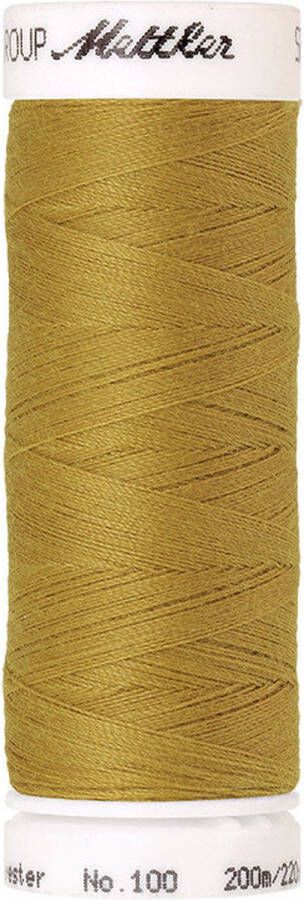 Amann Seralon garen 1102 oker beige bruin naaigaren art nr. 2168 200m polyester