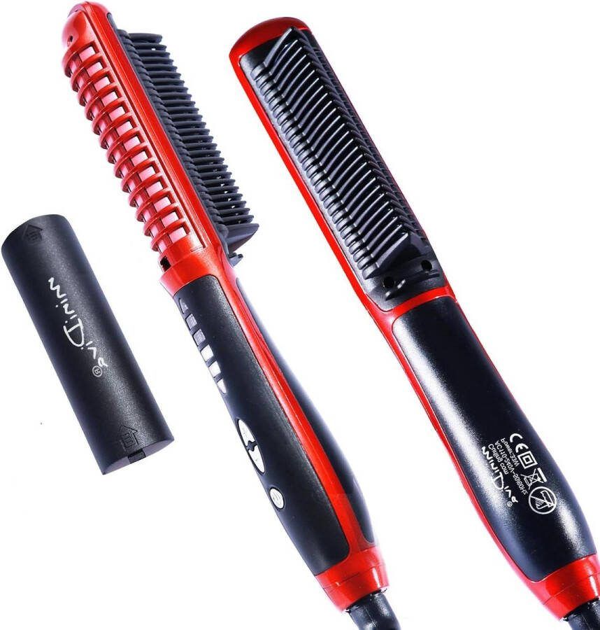 Anti-scald antistatische stijltang met ionentechnologie voor haarstyling