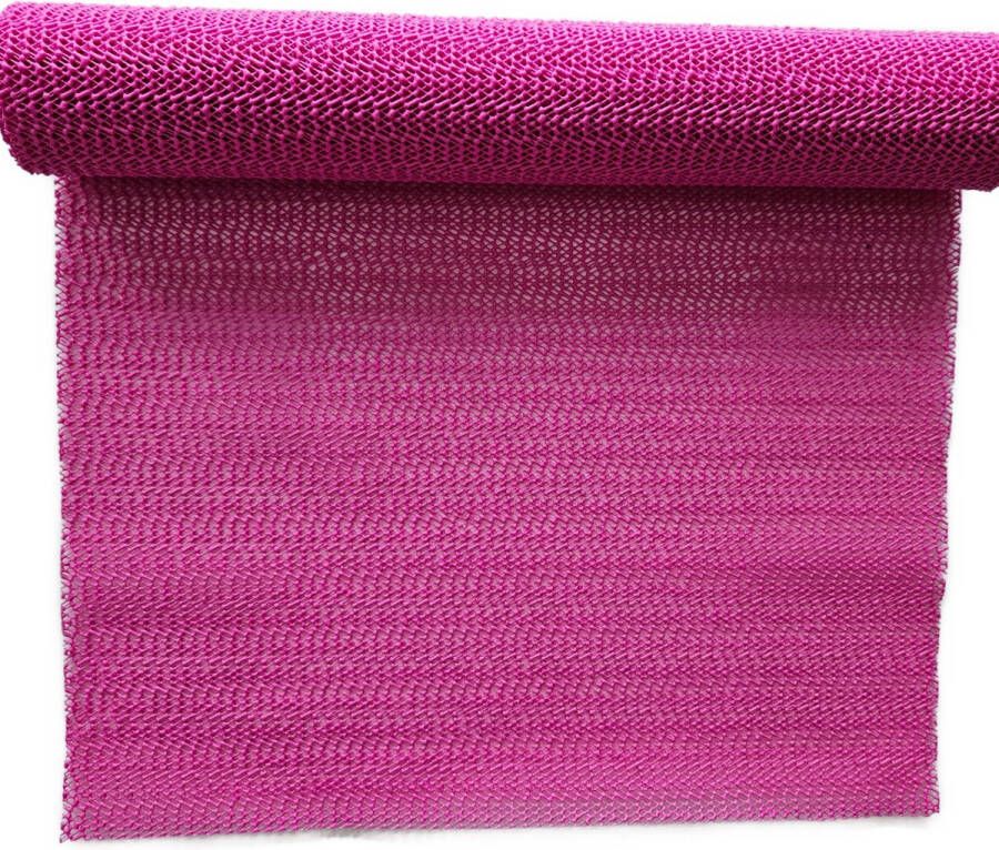 Anti slip mat 30 X 150 Roze Antislipmatten matras onderlegger auto bad keukenlade