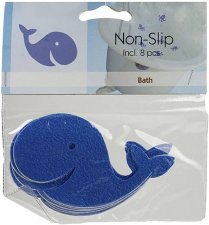 Anti-Slip Stickers Voor Bad Walvis 8 Stuks