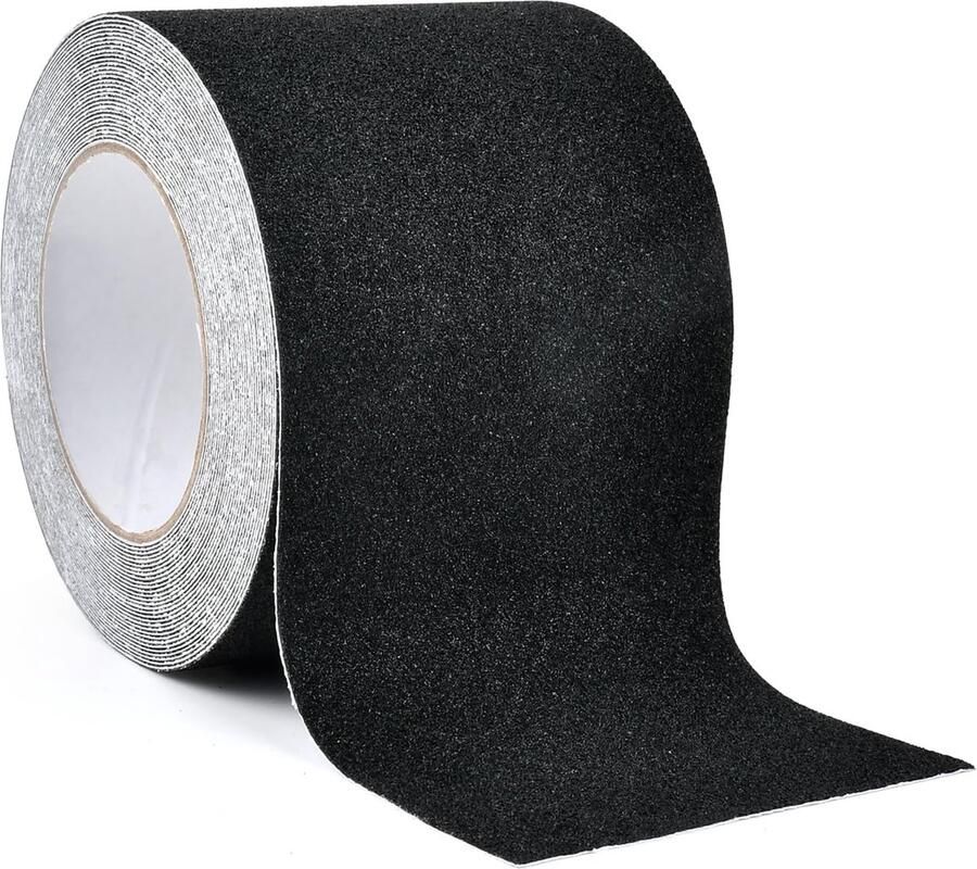 Anti sliptape 10CM x 5M Klustape Anti-slip Antislip rubber trap strip zelfklevende tape Antislip Strip Tape Stickers Waterbestendig voor Binnen en Buiten Ttraction grip tape Anti-slip waarschuwingsband