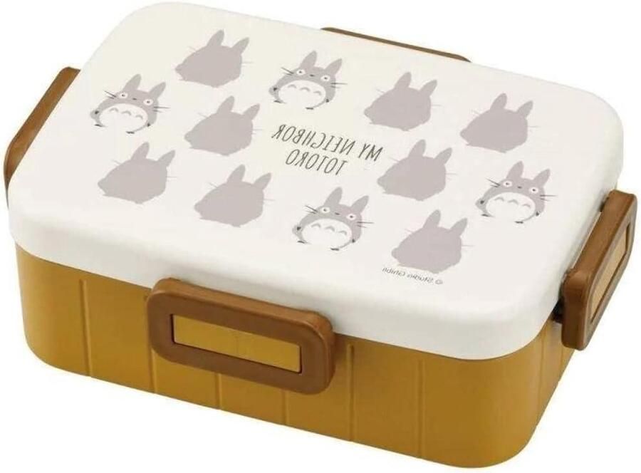 Antibacterieel 4-puntsslot Bento Box 650 ml My Neighbor Totoro Silhouette Ghibli Made in Japan Skater YZFL7AG-A