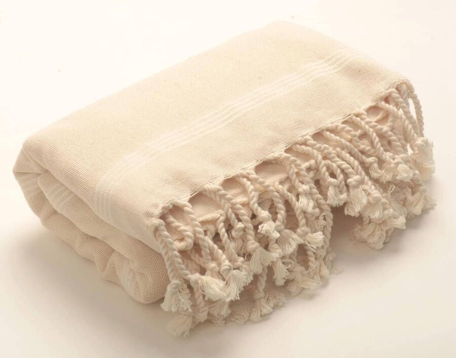 Antieke hamamdoek saunahanddoek voor dames en heren badhanddoek saunahanddoek pestemal 100% katoen licht en absorberend oosterse badhanddoek 100 x 180 cm (naturel)