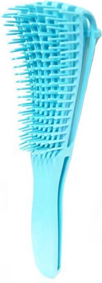 Antiklit Haarborstel Detangling Brush Hairbrush Krullend Haar Verzorging Stylingborstel Magic Detangler Brush Paars