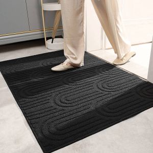 Antislip deurmat 50 x 80 cm wasbaar tapijt Dirt Trapper Mat Outdoor Clean Mat Deurmat voor binnen buiten voordeur entree terras hal