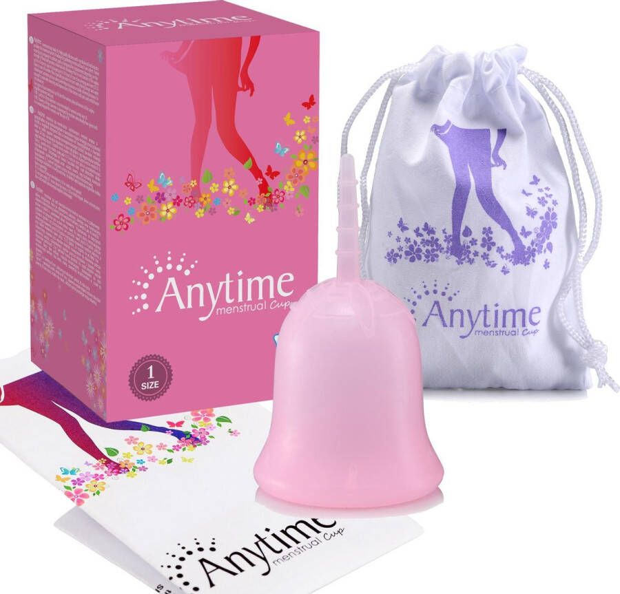 Anytime Herbruikbare medische menstruatiecup Maat L