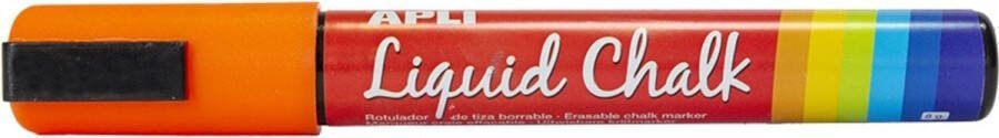 Apli- vloeibare krijtstift orange