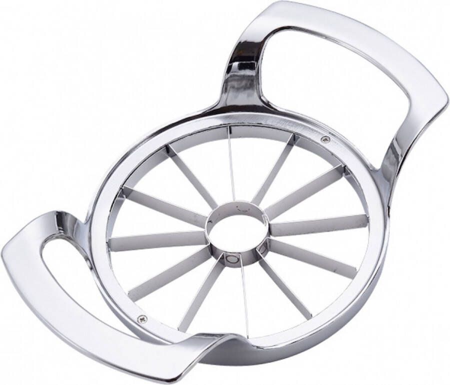 Appelsnijder Fruitsnijder Appelsnijder Partjes 12 Partjes RVS Appelontpitter Appelschiller Fruitverdeler Dunschiller Apple Slicer Corer Cutter