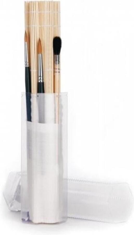 Aquarel penselenset 9-delig in koker