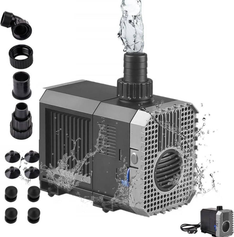 Aquarium Pomp 2000 l h 35 Watt Transport Pomp Submersible Water Pomp Fontein Eco Filter Pomp EXLECO CHJ- 2000