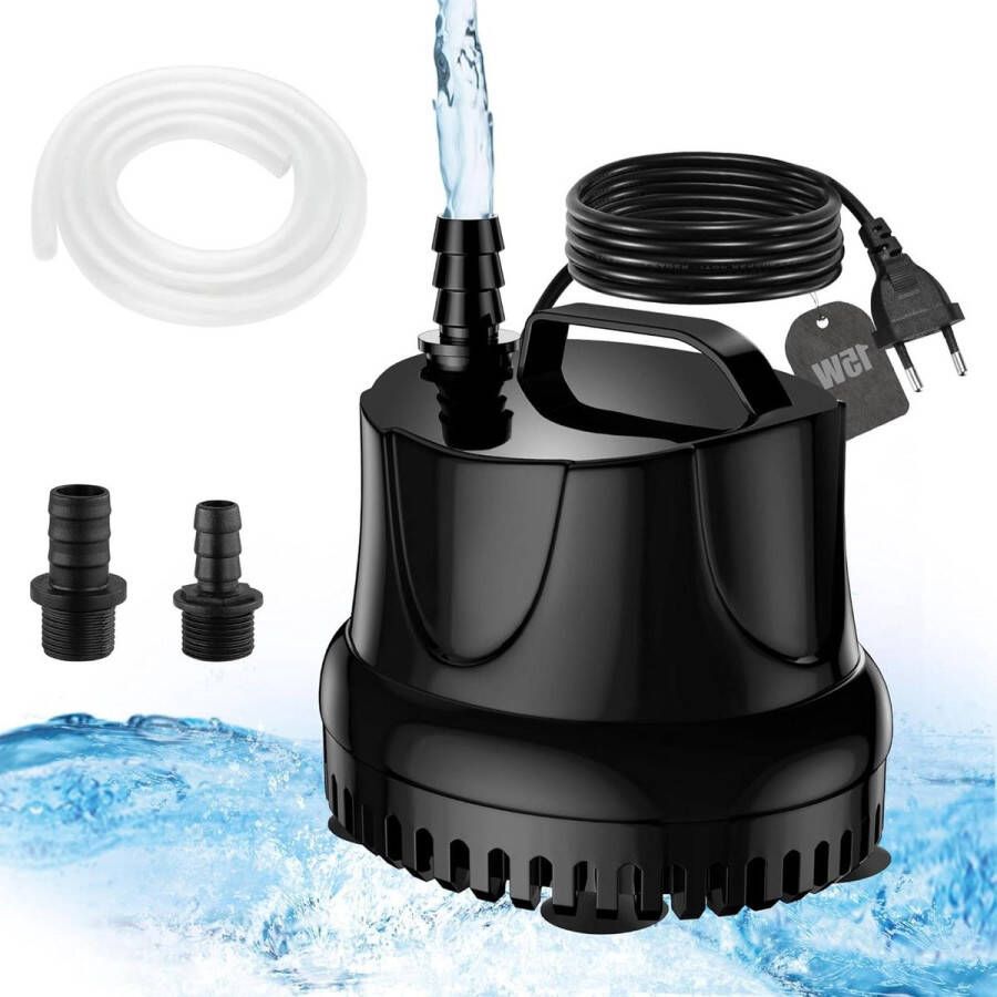 Aquariumpomp 800L-H Dompelpomp 15W Ultrastil Met Kabel Slang Vijver Fontein Lnicez