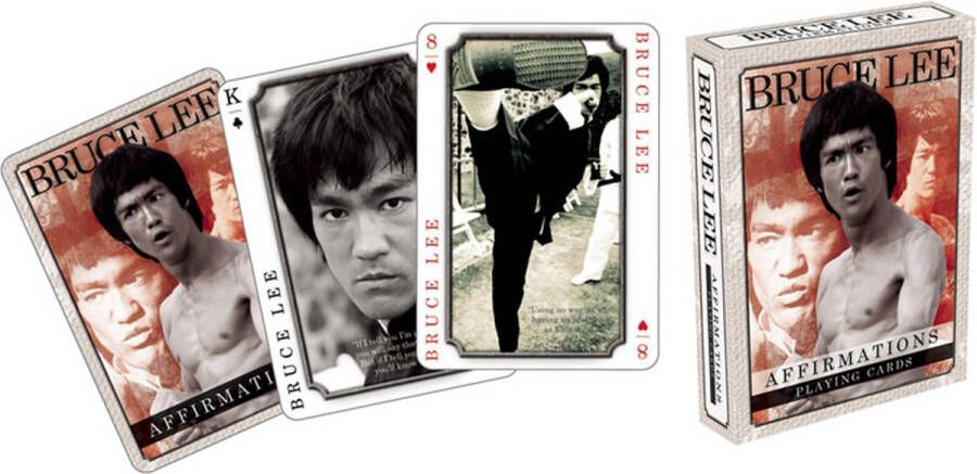 Aquarius Bruce Lee Speelkaarten Affirmations