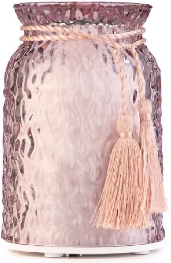 Aroma parfum Diffuser Pink Tassel Edition Met Gratis Flesje Parfum Geurolie