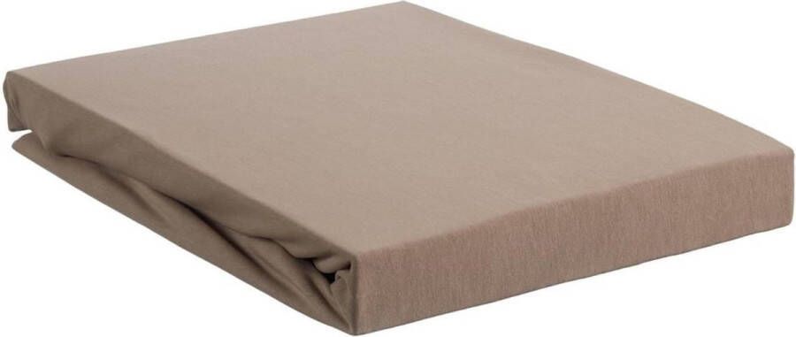 AUPING TOPPER HOESLAKEN JERSEY LYCRA TAUPE 180 200x200 220 cm