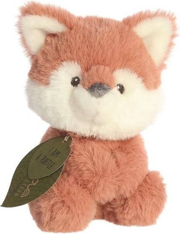 Aurora Ebba Eco rammelaar knuffel Vos francis 15 cm