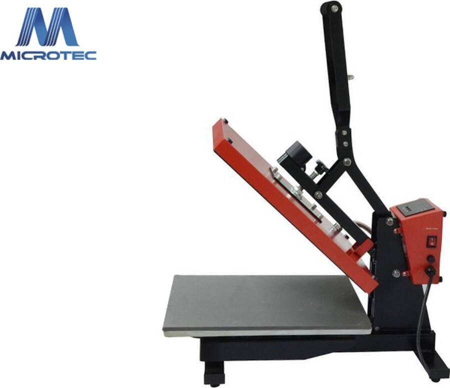 Auto Open Microtec Transferpers 40x50cm: Hittepers (Heat Press) met Clamshell Design Automatisch met Timer