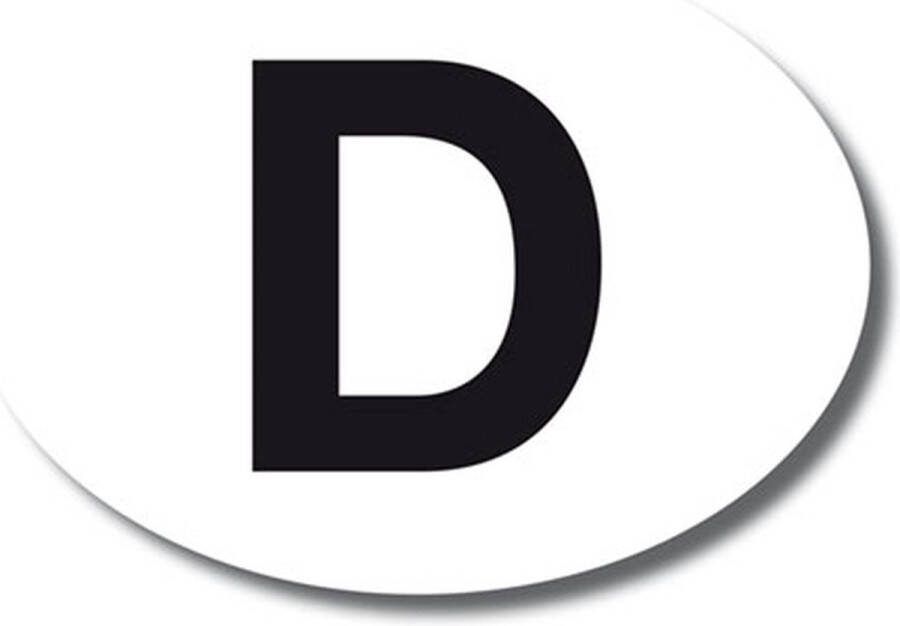 Auto Sticker D Duitsland