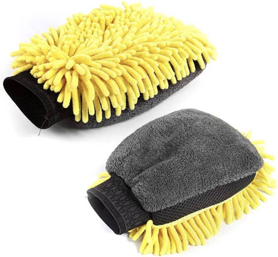 Auto washandschoen Auto Wassen Cleaning Schoonmaak Handschoen Wassen Microfiber Washand Huishoudhandschoen Auto Washandschoen Auto Wassen Cleaning Wasstraat