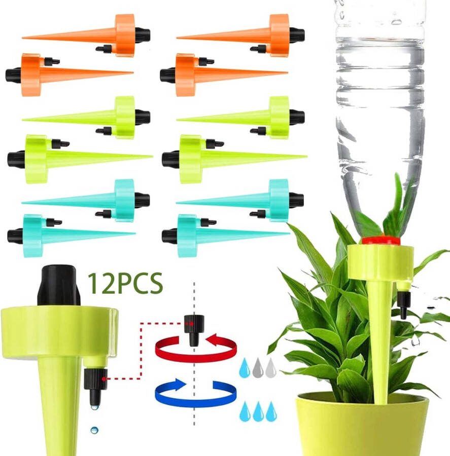 Automatische bewatering van planten bloemen tuin potplanten tuinplanten bloemenbewateringssysteem waterdispenser voor planten regelbaar bewateringssysteem