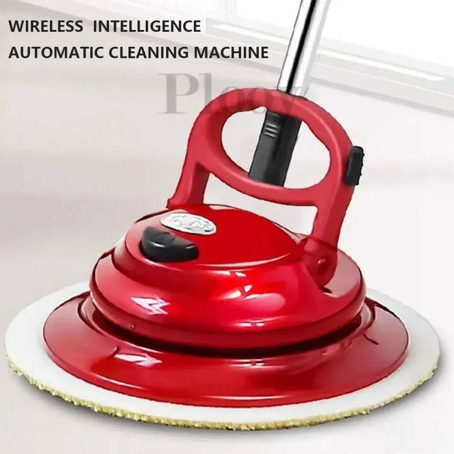 Automatische Draadloze Schoonmaakmachine – Elektrische Mop voor Vloeren Tegels Glas en Plafonds – 2-in-1 Reinigings- en Waxingtool voor Thuis – Vloerreiniger Schoonmaakapparaat