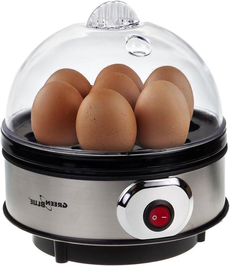 Automatische eierkoker vermogen 400W tot 7 eieren maatbeker 220-240V GB572 eierprikker