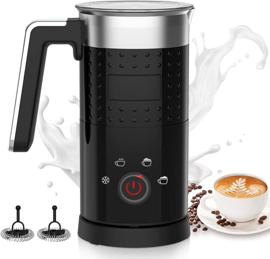 Automatische Elektrische Melkopschuimer 4-in-1 300 ml Geruisloos Melkschuim Warme Chocolademelk Latte Cappuccino Macchiato