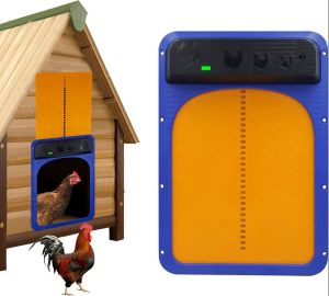 Automatische kippenhokdeur – Kippenhokdeur – kippendeur kippenhok – kippenren Kippenhok Accessoires