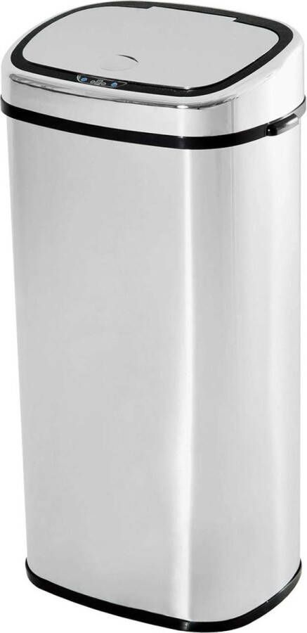 Automatische sensor vuilnisbak keuken Roestvrij staal 68 liter Zilver vuilnisbak 60 liter