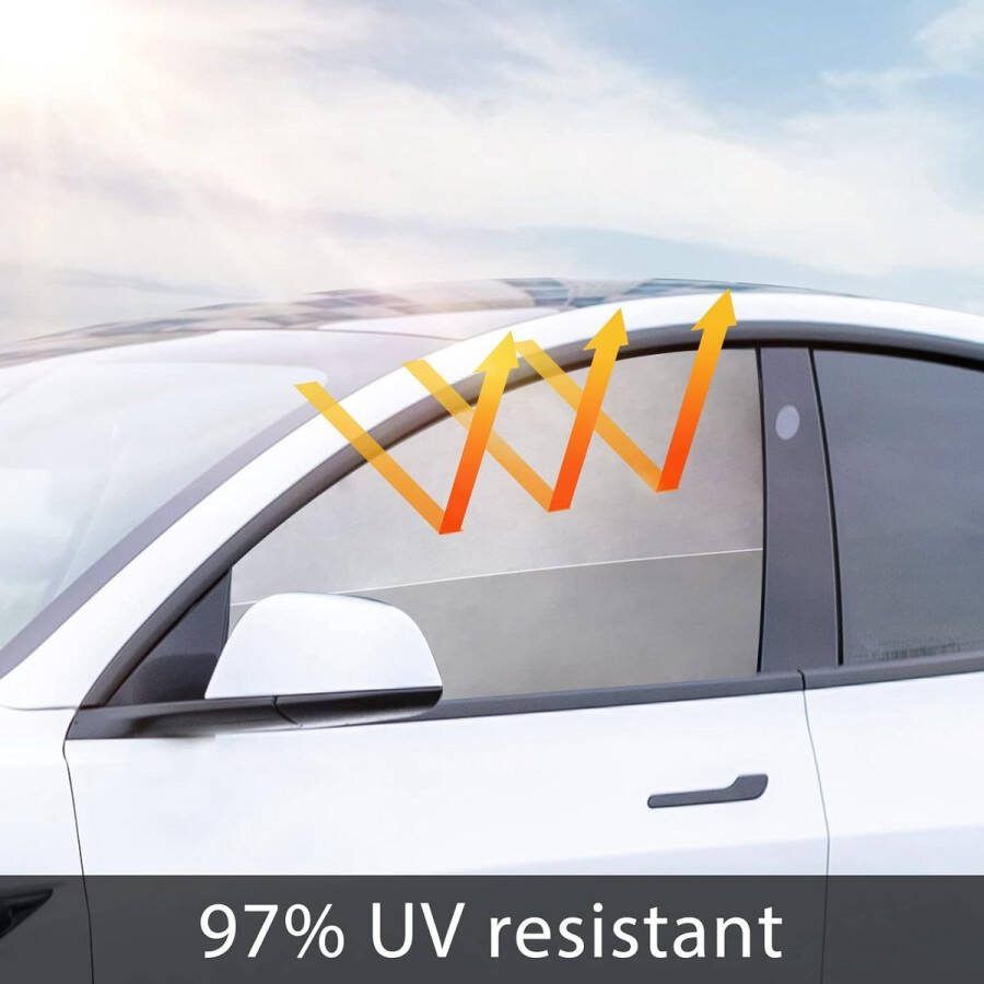 Autozonwering gordijn voor auto baby kinderen huisdieren volwassenen met uv-bescherming van de privacy zilverkleurig