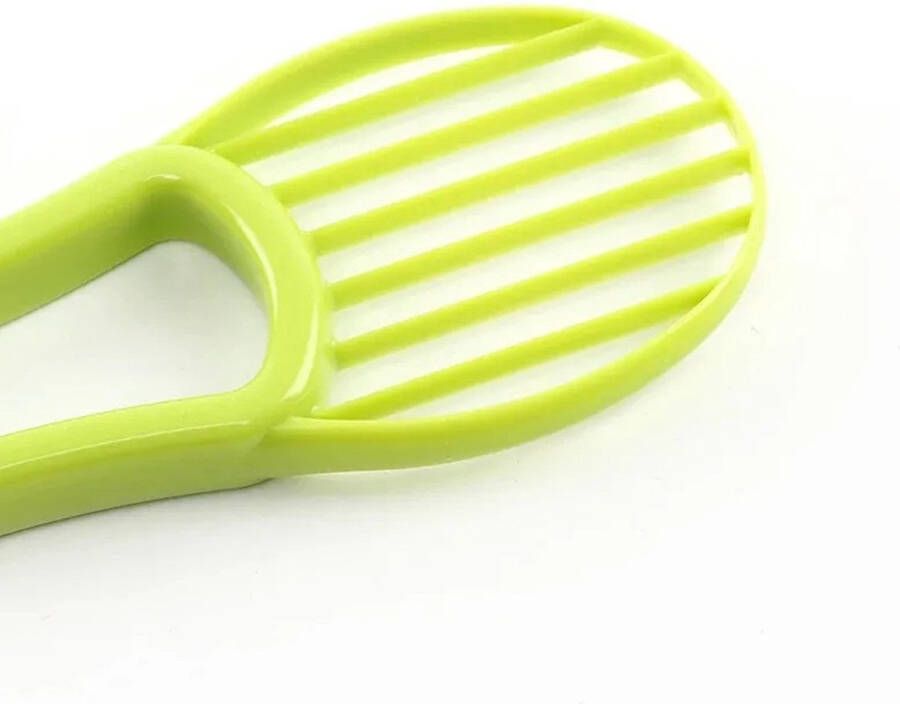 Avocado snijder Avocado mes slicer 3 in 1 Keuken Praktisch Hulpmiddel Groen