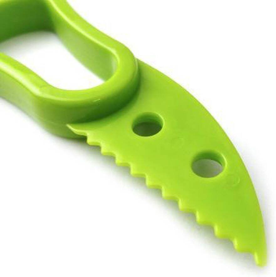 Merkloos Sans marque Avocadosnijder Avocadoschiller Multifunctioneel 2-in-1