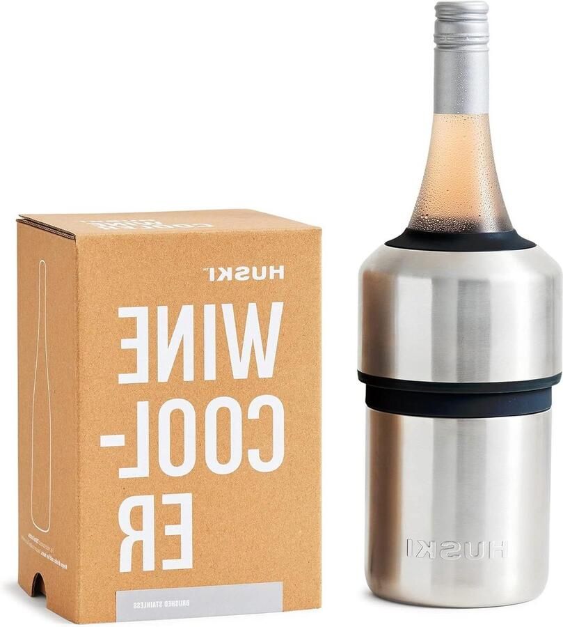 Award Winning Iceless Design Wine Cooler Keeps Wine Cold for Up to 6 Hours Wine Accessory Next Generation Ice Bucket Fits Some Champagne Bottles Perfect Gift for Wine Lovers