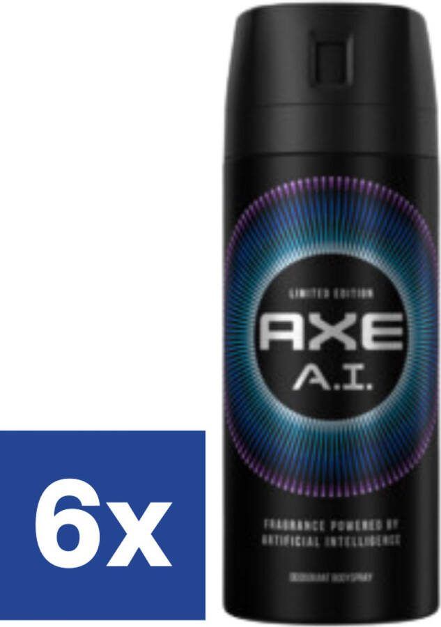 Axe Deo A.I. Bodyspray 6 x 150 ml