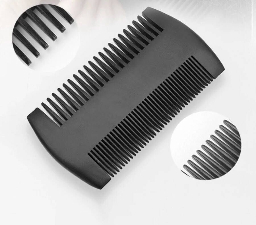 Baard Kam Plastic Zwart